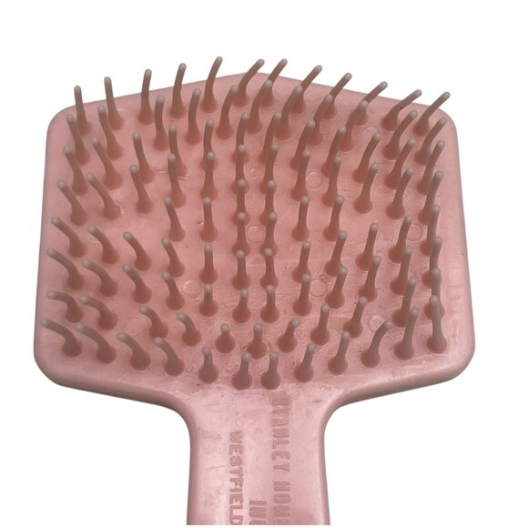 Vintage Stanley Home Products Scalp Massager Brush USA D-172099 Pink Plastic USA - Picture 8 of 10